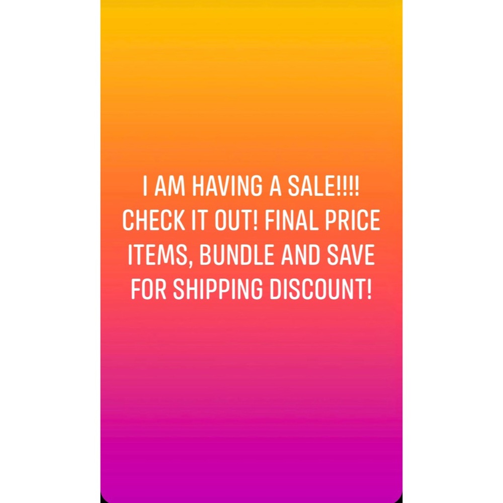 FINAL SALE!!!